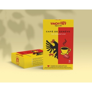 Nespresso®* Kompatible Kapseln Genf-Kaffee 10 Kapseln Cafés Trottet
