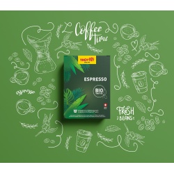 Nespresso®* compatible capsules Espresso Bio 50 capsules