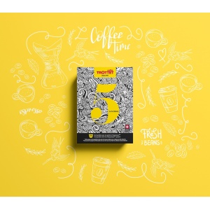 Capsule Nespresso®* compatible N°5 Zanzibar 50 capsules