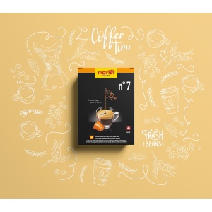 Capsule Nespresso ®* compatible N°7 Cafés Trottet