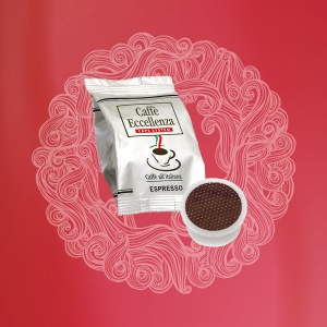 Espresso Point®* kompatible Kapseln Ecc. Espresso 50 Kapseln
