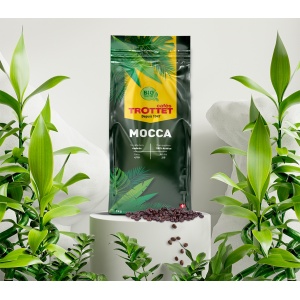 Café en grains 1 kg Bio Mocca Bio 1kg Cafés Trottet