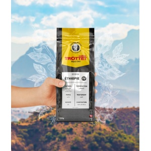 Äthiopien Kaffee Bohnen 250G Cafés Trottet