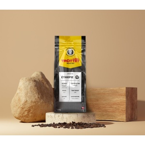 Äthiopien Kaffee Bohnen 250G Cafés Trottet