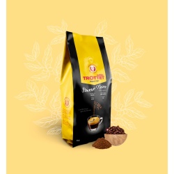 Saveur Noire Kaffeebohnen 1KG Cafés Trottet