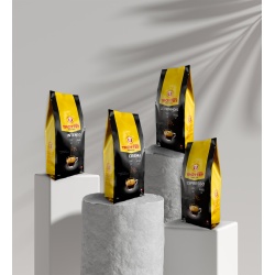 Crema Kaffeebohnen 1kg - Cafés Trottet