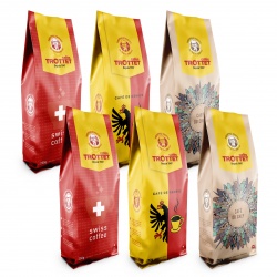 Pack Kaffeebohnen 6x250G