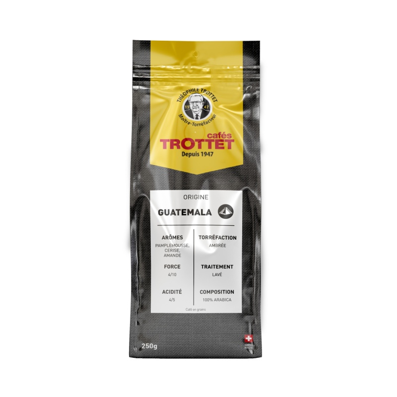 Kaffeebohnen Guatemala 250G Cafés Trottet