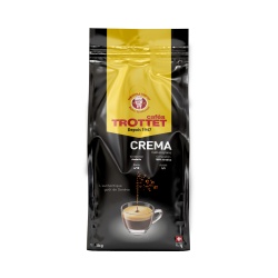 Crema Coffeebeans 1 kg Cafés Trottet