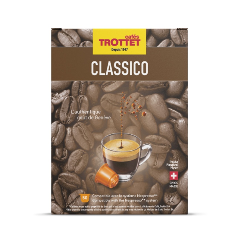 Nespresso®* compatibles Classico 50 capsules