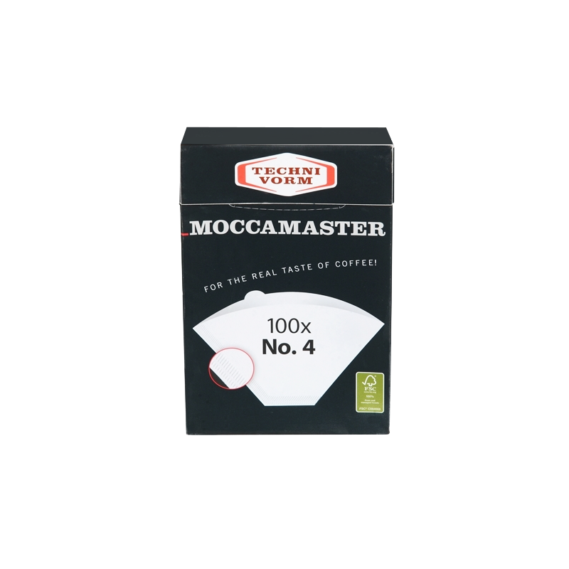 Moccamaster Paper Filters N ° 4 100P Moccamaster Paper Filters N ° 4 100P