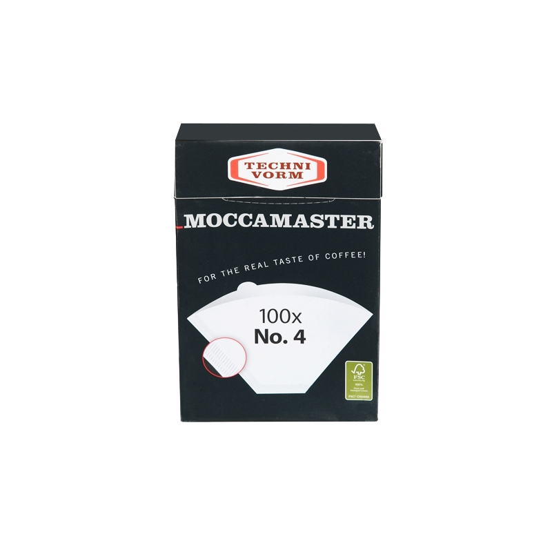 Moccamaster Paper Filters N ° 4 100P Moccamaster Paper Filters N ° 4 100P