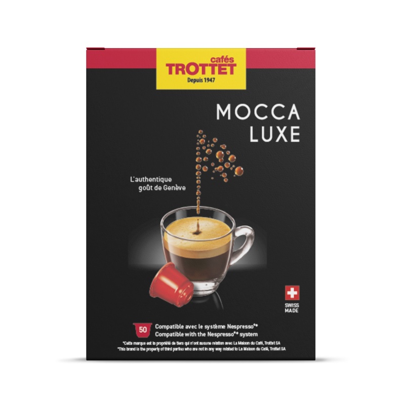 Mocca Luxe | Capsule Nespresso® compatible doux 100% Arabica — Trottet