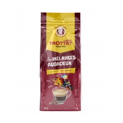 Les Mélanges Audacieux Chaud Devant en Grains 250G Cafés Trottet