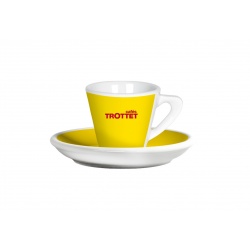 Yellow Espresso Cups and...