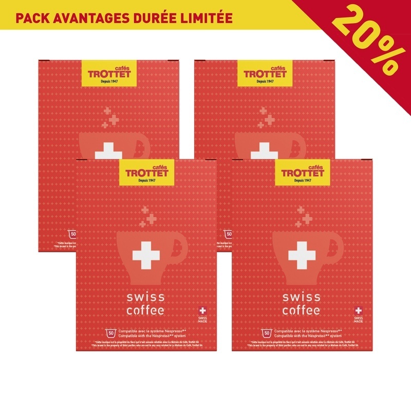 Swisscoffee 4x50 Kapseln