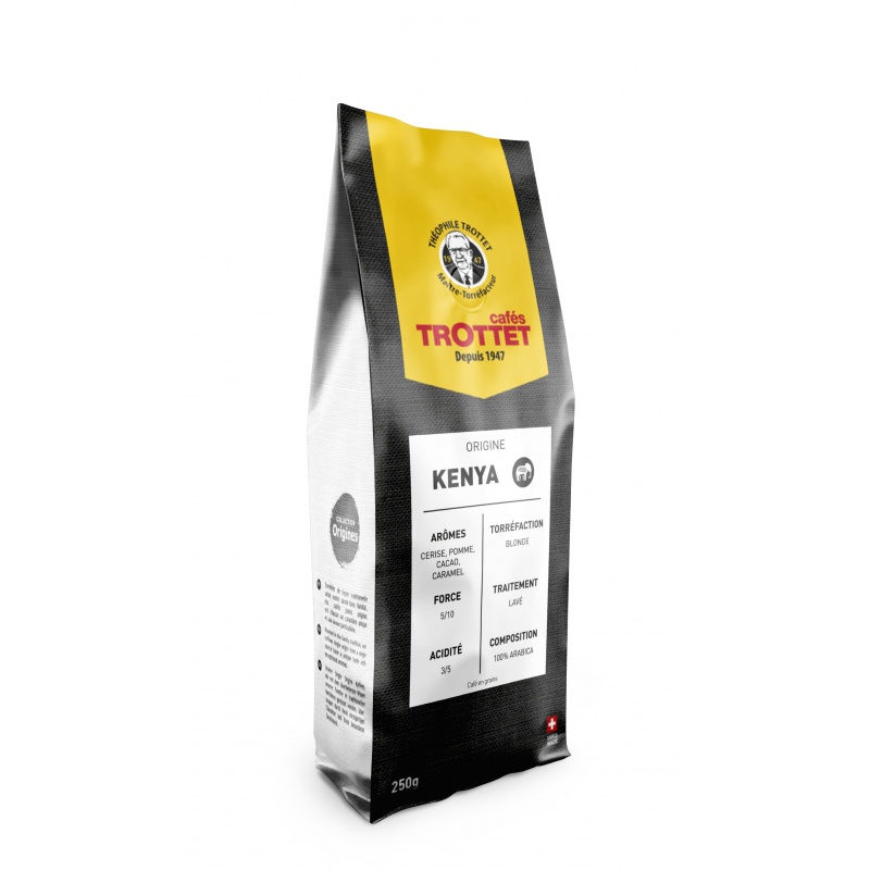Kenya Torréfaction Claire 250G Grains Kenya Torréfaction Claire 250G Grains