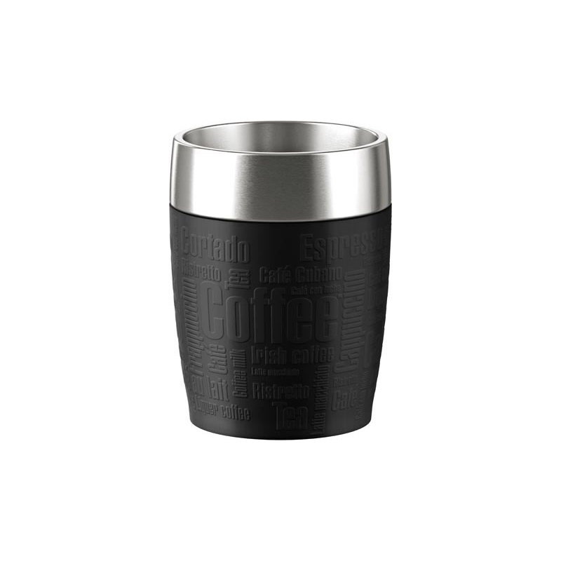 Emsa Gobelet Isotherme Travel Cup 0.2L Noir Emsa Gobelet Isotherme Travel Cup 0.2L Noir