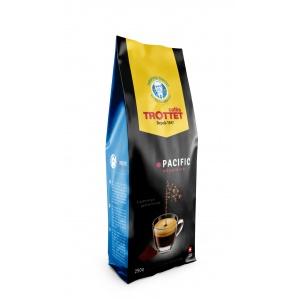 250 gr Café en grain moulu Pacific Déca Cafés Trottet
