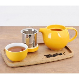 Loveramics Teekanne mit gelbem Aufguss 400ml