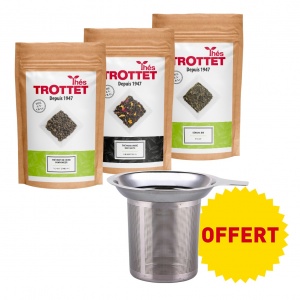 Green tea pack + free infuser