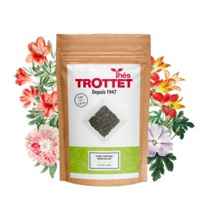 China Chun Mee Moon Palace Yunnan Loser Tee 100G Grün Tee Cafés Trottet