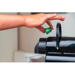 Café bio en capsule Nespresso ®* compatible Espresso Cafés Trottet